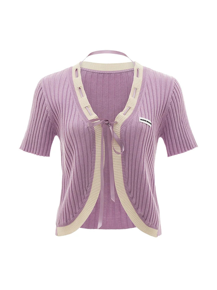 Sweet Tops Stitch Purple Summer Ribbon