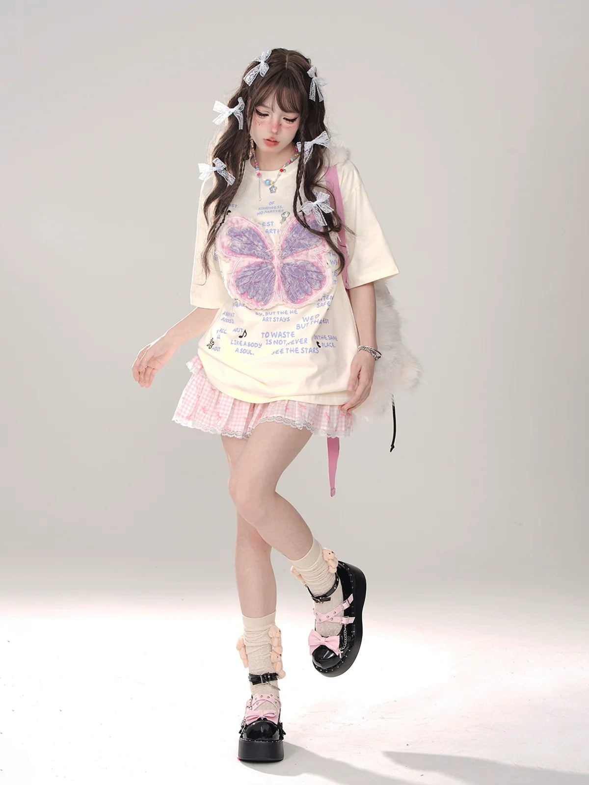 T-Shirt Phantom Butterfly Loose