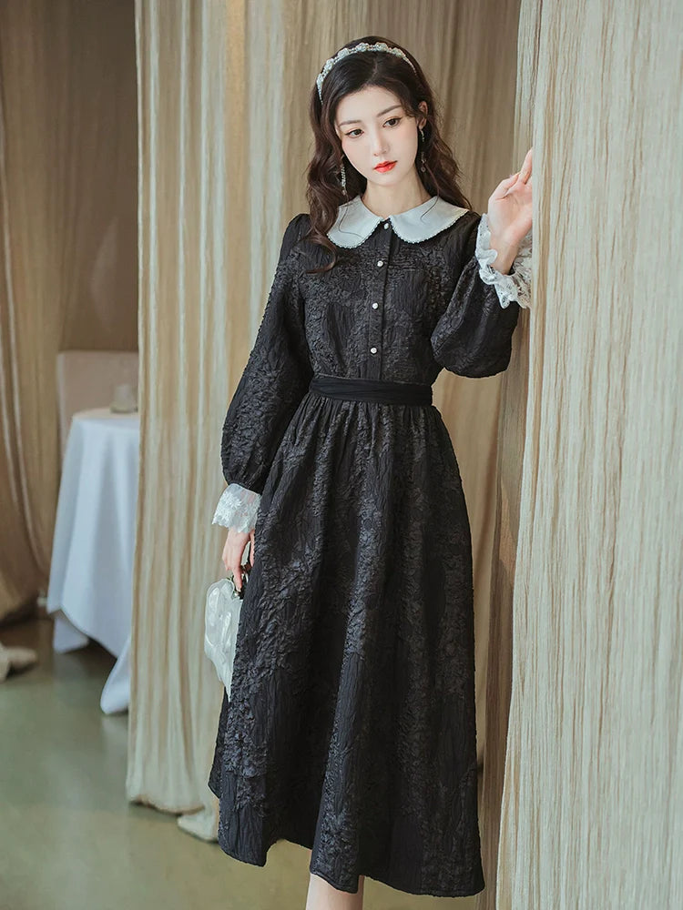 ブラウス スカート シック フレア エレガント