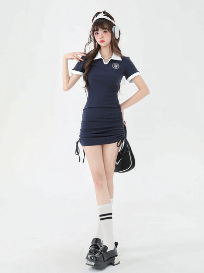 カレッジドレス アメリカンスタイル ドローストリングラペル