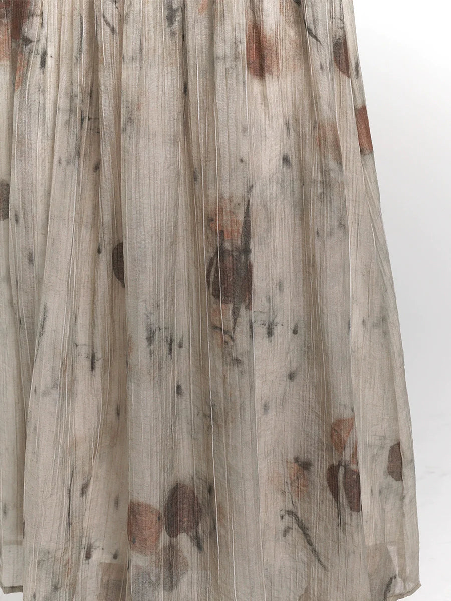 Sheer Ghost Art Girl Skirt China