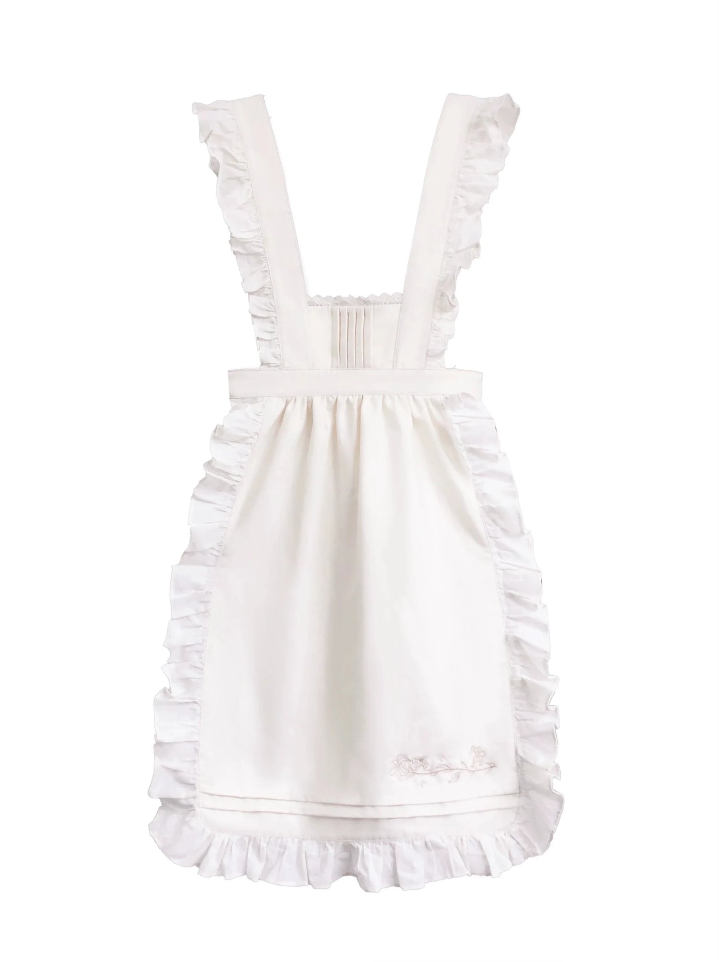 Elegant Angelina Set Dress Maid Retro