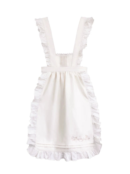 Elegant Angelina Set Dress Maid Retro