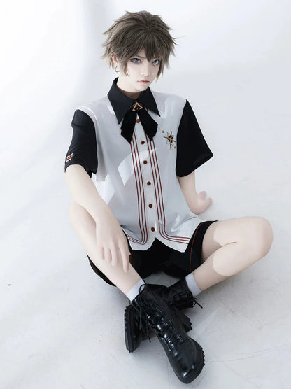 Embroidery Prince Accessory Retro Tie Ribbon + Shirt