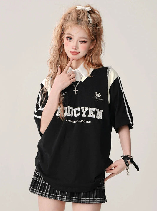 Over Tops Sporty Loose