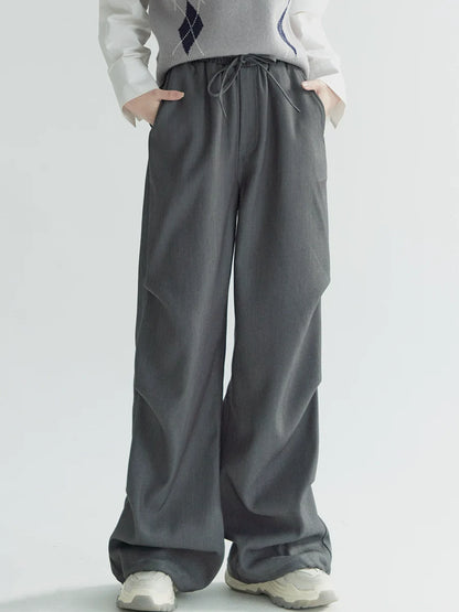 Loose Casual Pants Dark Mode