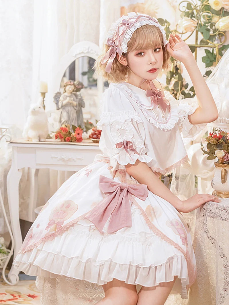Girly Tops Sweet Lolita Short