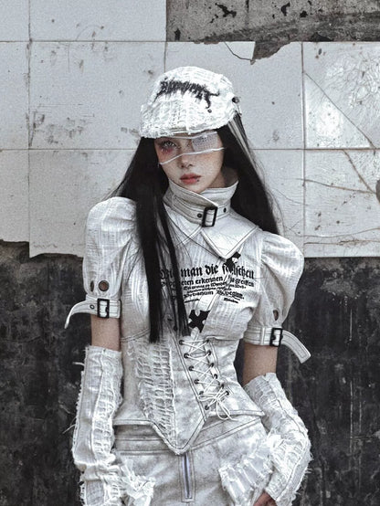 Logo Jagd Gothic Hut Weiß