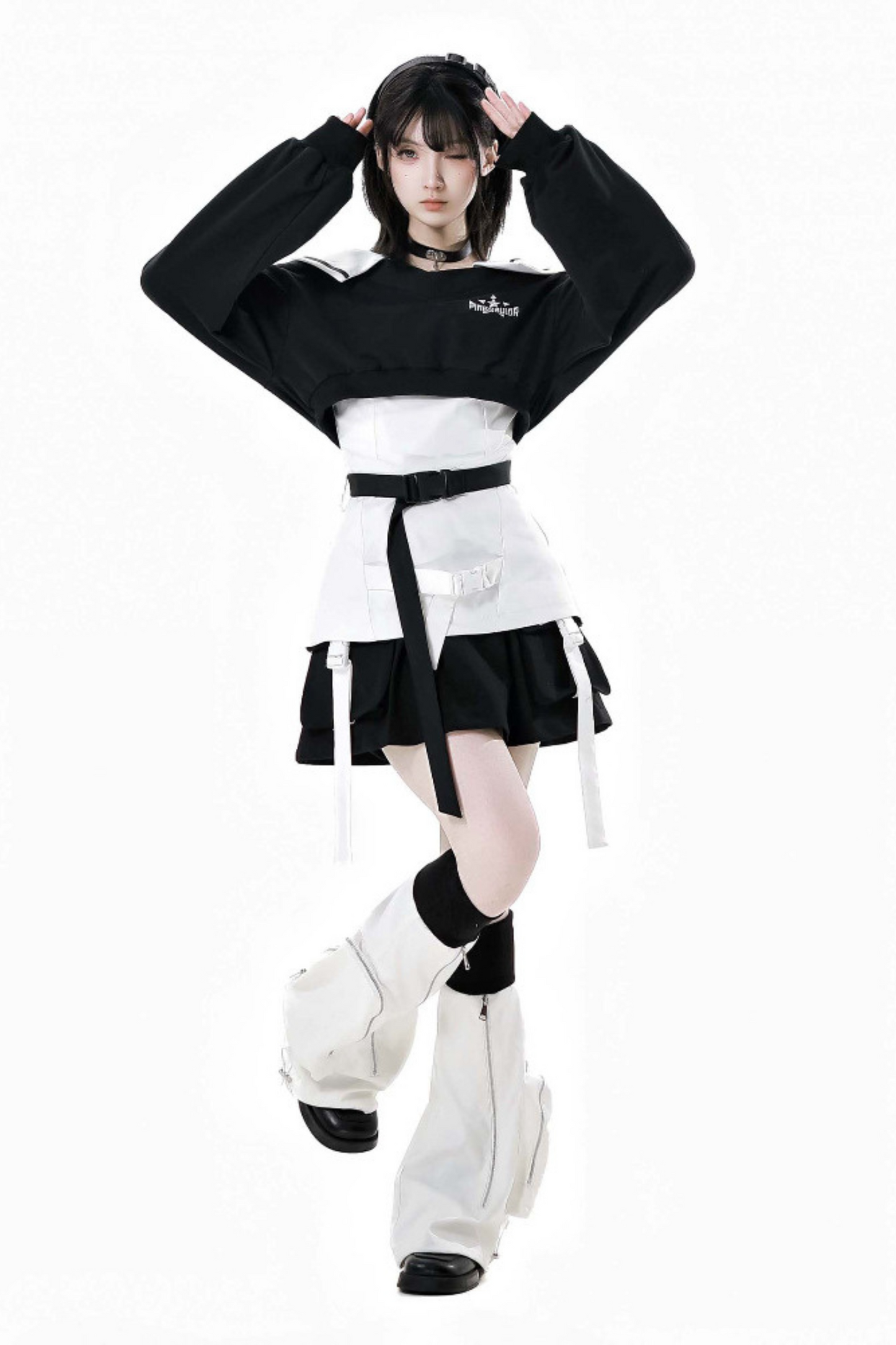 + キャミソール レッグスカート モードウォーマー サイバートップ