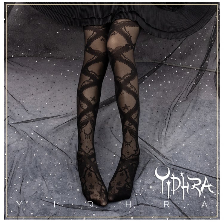 Seestern- und Kies-Sommer-Lolita-Strumpfhose