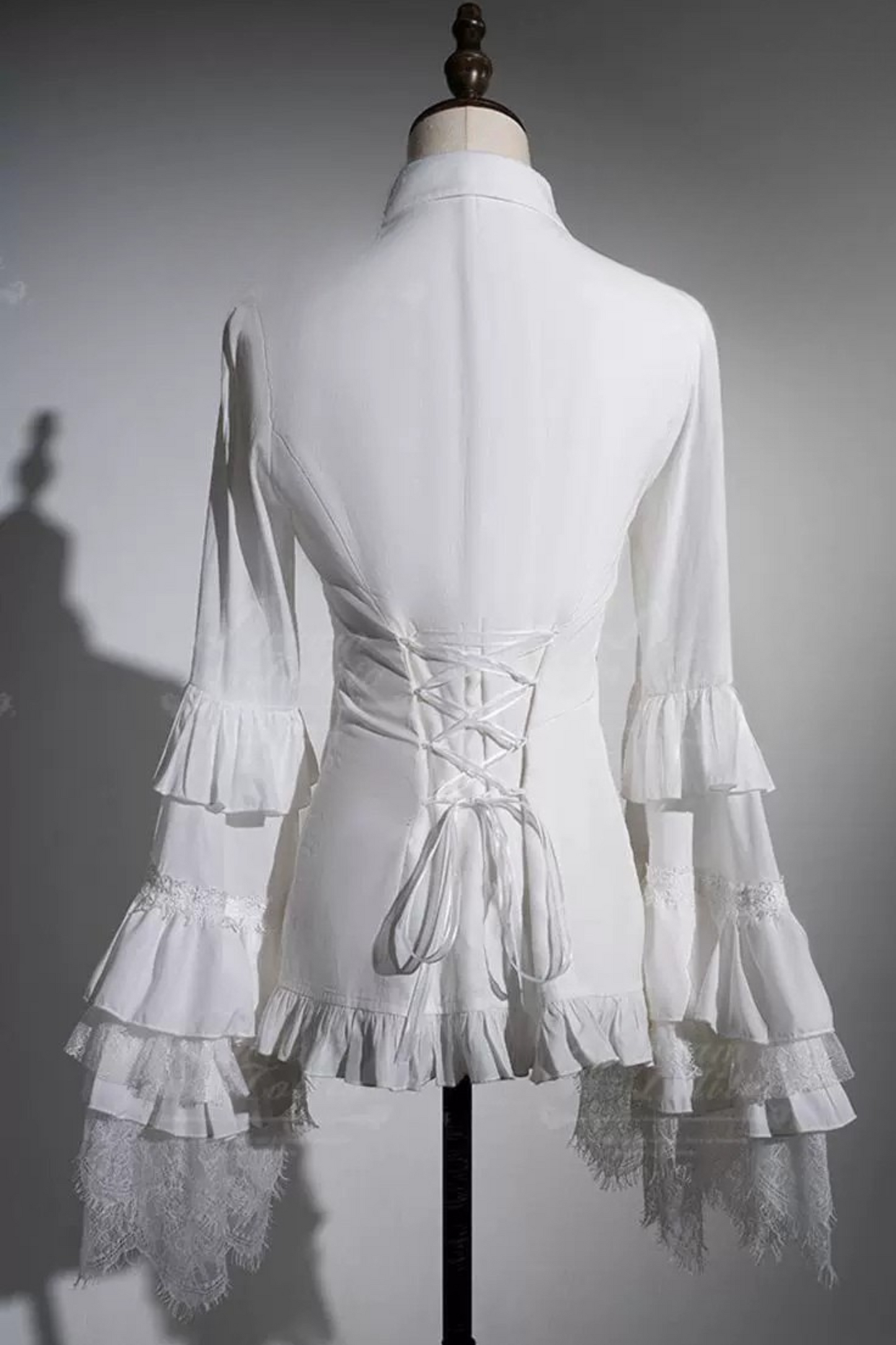 Feather Style Blouse Gothic Lolita Spider