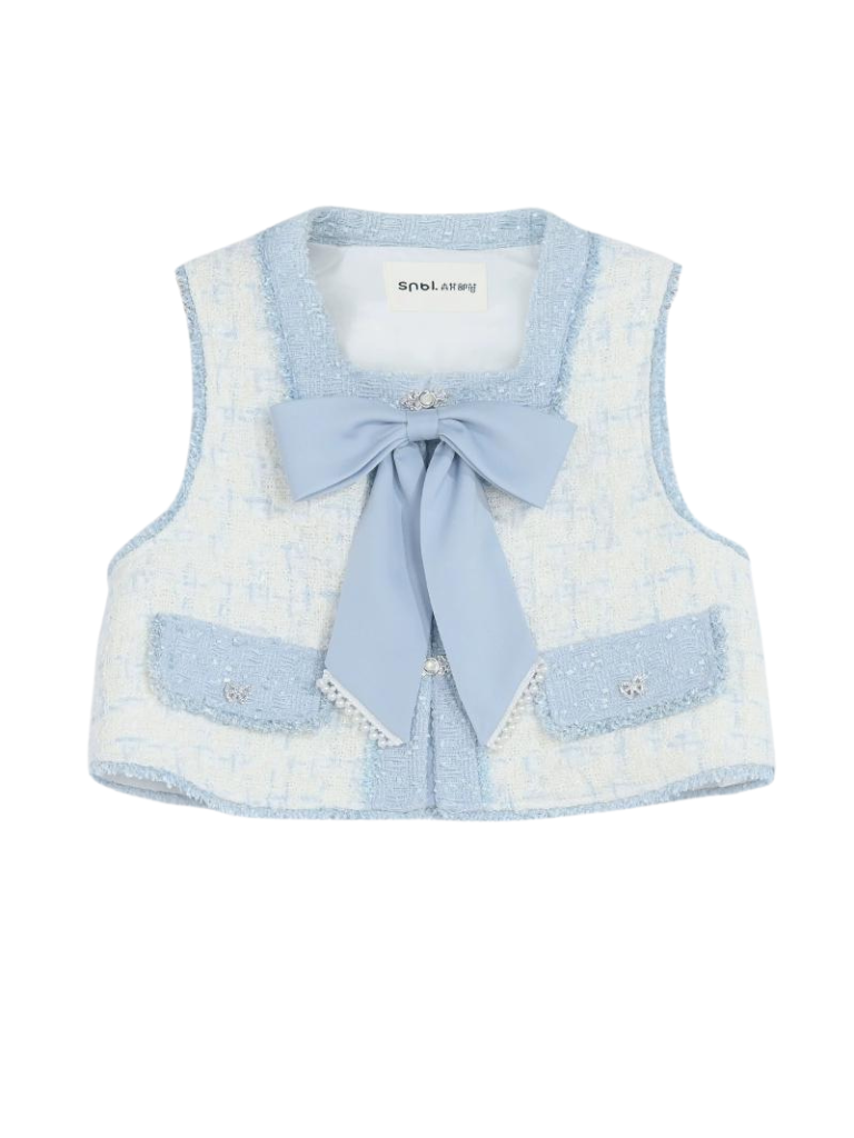 Bandrock Tweedweste Tweedduft Blaues Anzughemd