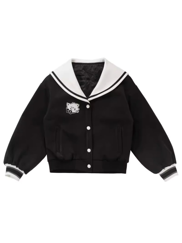 Starley Sea La Color Eradry Baseball Jacket Skirt Suit