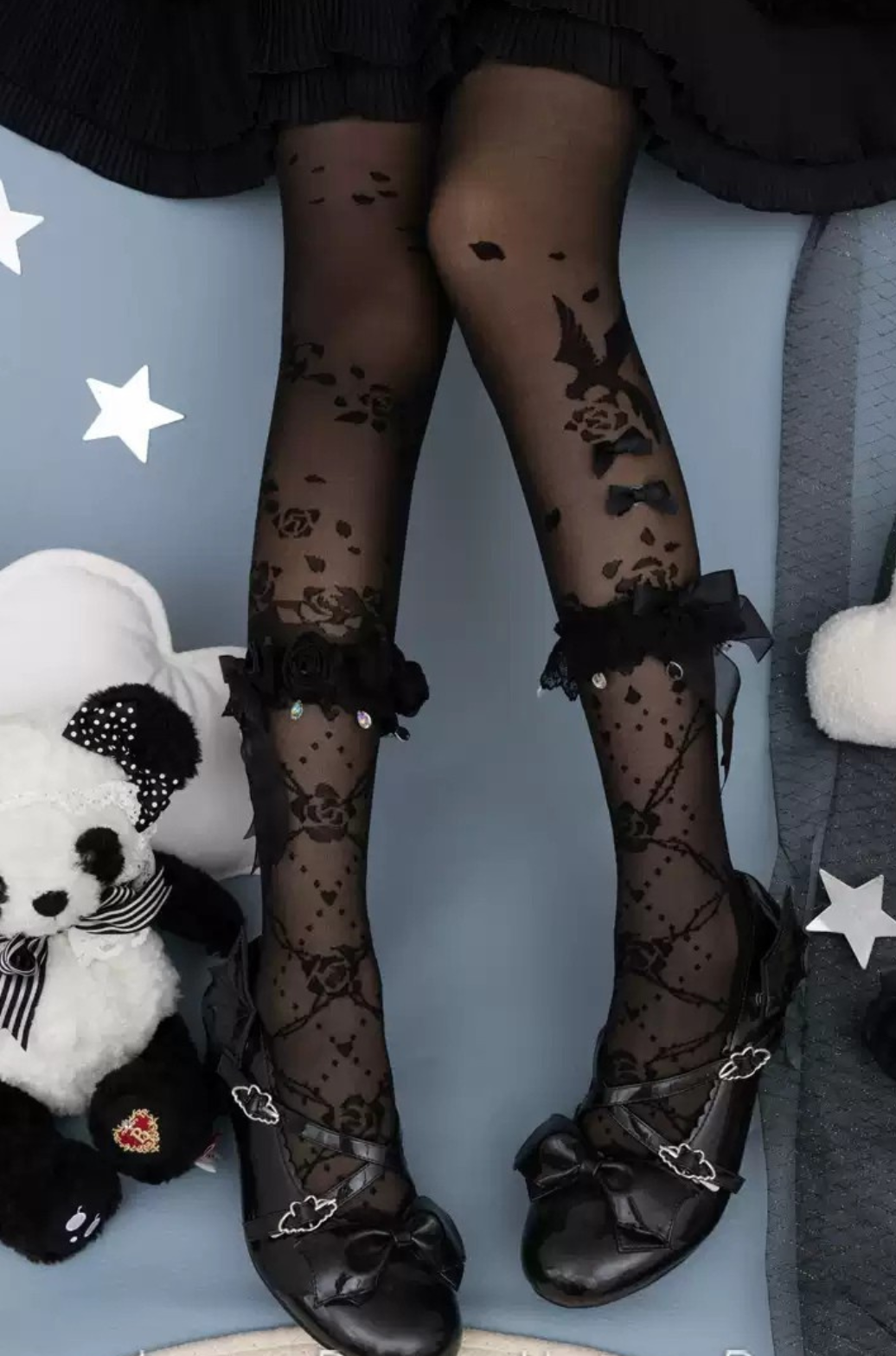 Nightingale and the Rose Bridal Tights