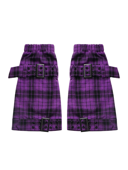 Jacke Foodie College Kariertes Hemd + Anzug-Stil