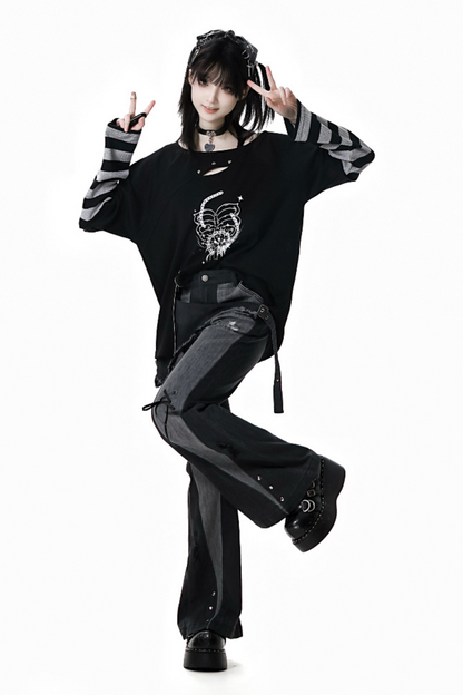 デザインパンツ デニムモード