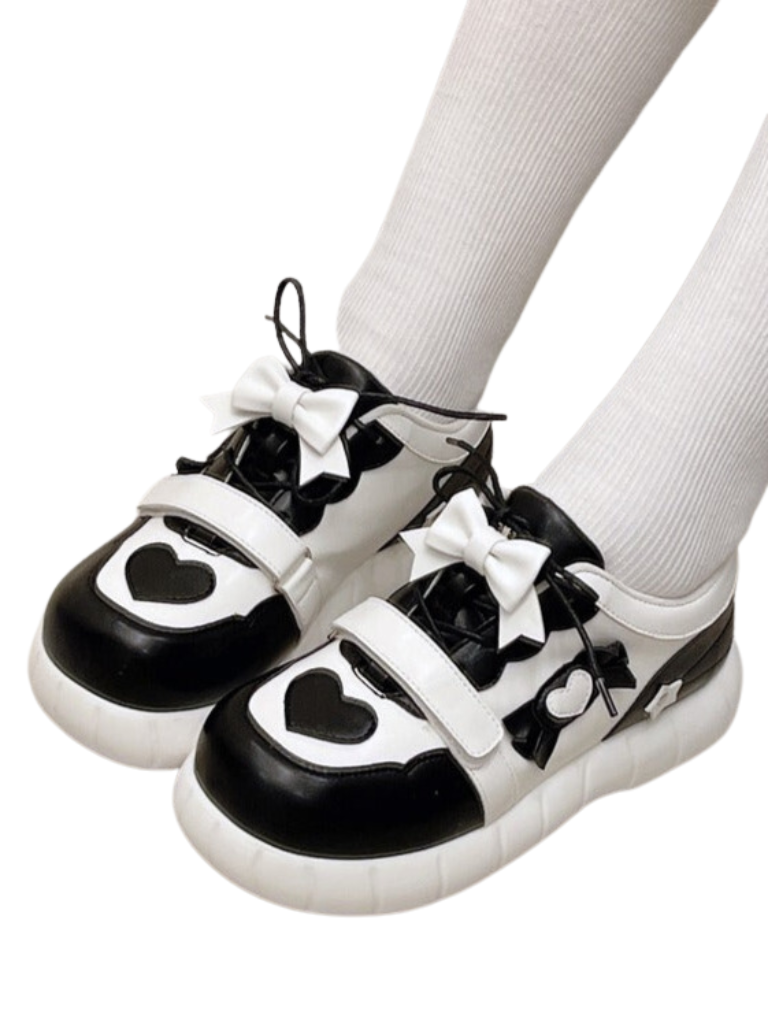 color-matching shoes sports Lolita
