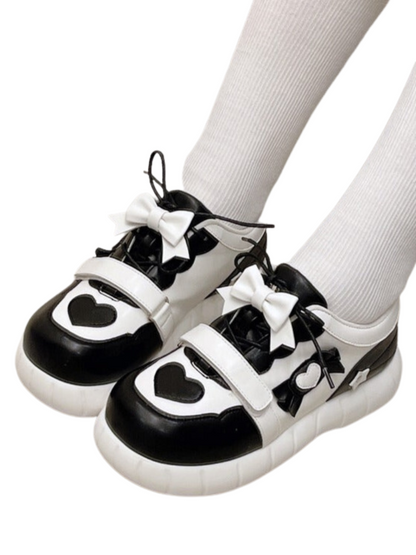 color-matching shoes sports Lolita