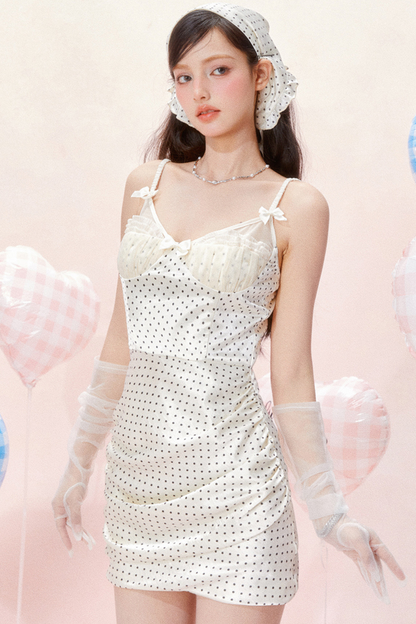 Sexy Retro Kleine Plissee Kleid Elf Slim