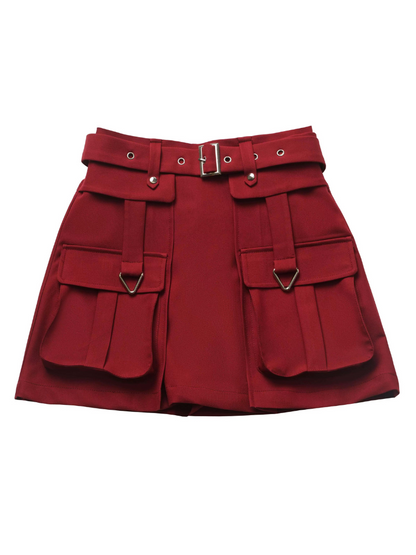 キャミソール＋キーネックスカート カラーアメリカンガールカーゴスリー