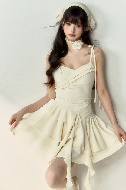 Style Dress Suspender Ballet Soul Cami Cross-Breasted