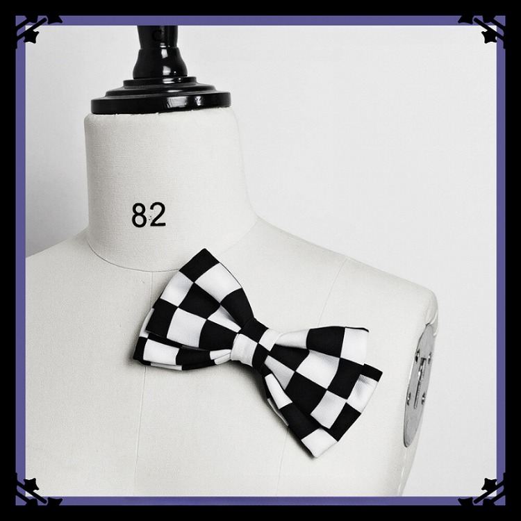 Bunny Muster Optionen Brosche Bowknot Theater Ohren/Polka Dot/Chess