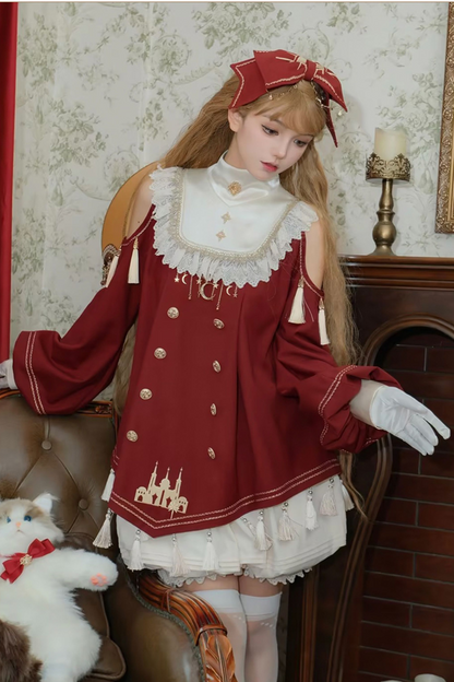 + ロリータビッグドレスドールクラシカルパンツインナーリボン