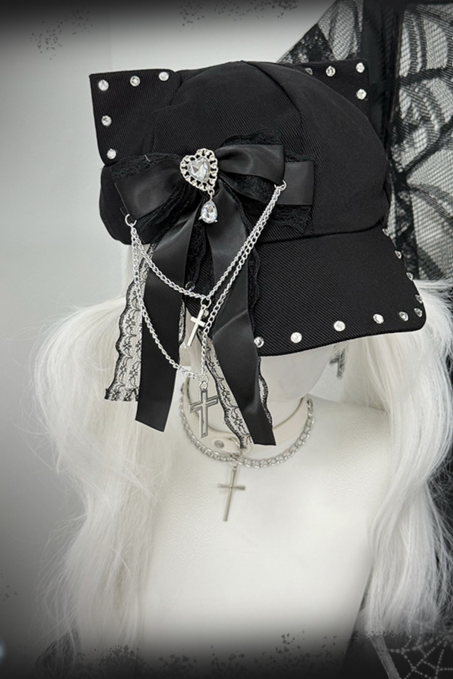 Katzenohrstecker-Kappe