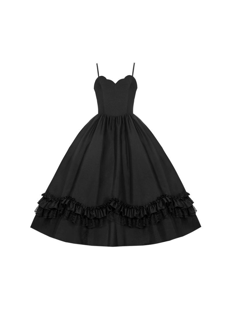 袖シンフォニーサスペンドジャケットドレスゴシックナイトショートロング