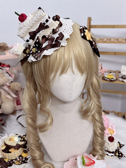 Color Hat Cake Lolita 2 Sweet Mini Triangular Options