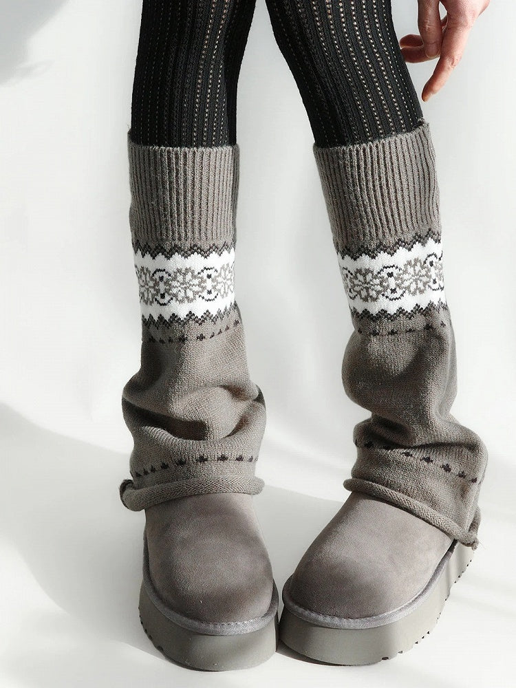 Snowflake (4 Leg Warmers Isle Colors) Fair