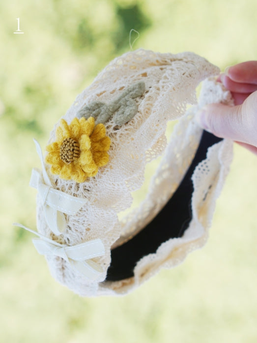 KCトリムレース 4つのひまわりのオプションデザイン