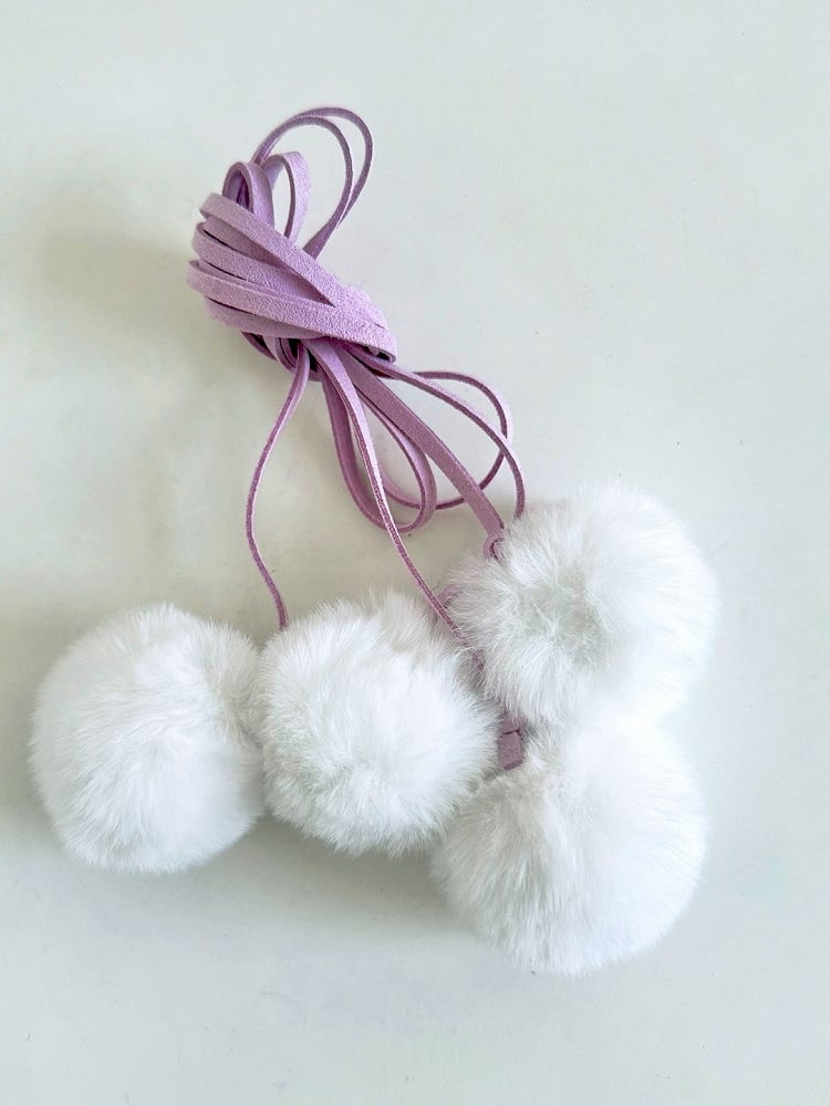 Warmer - Faux Pom-pom Accessories 8-Color Fur Leg Straps