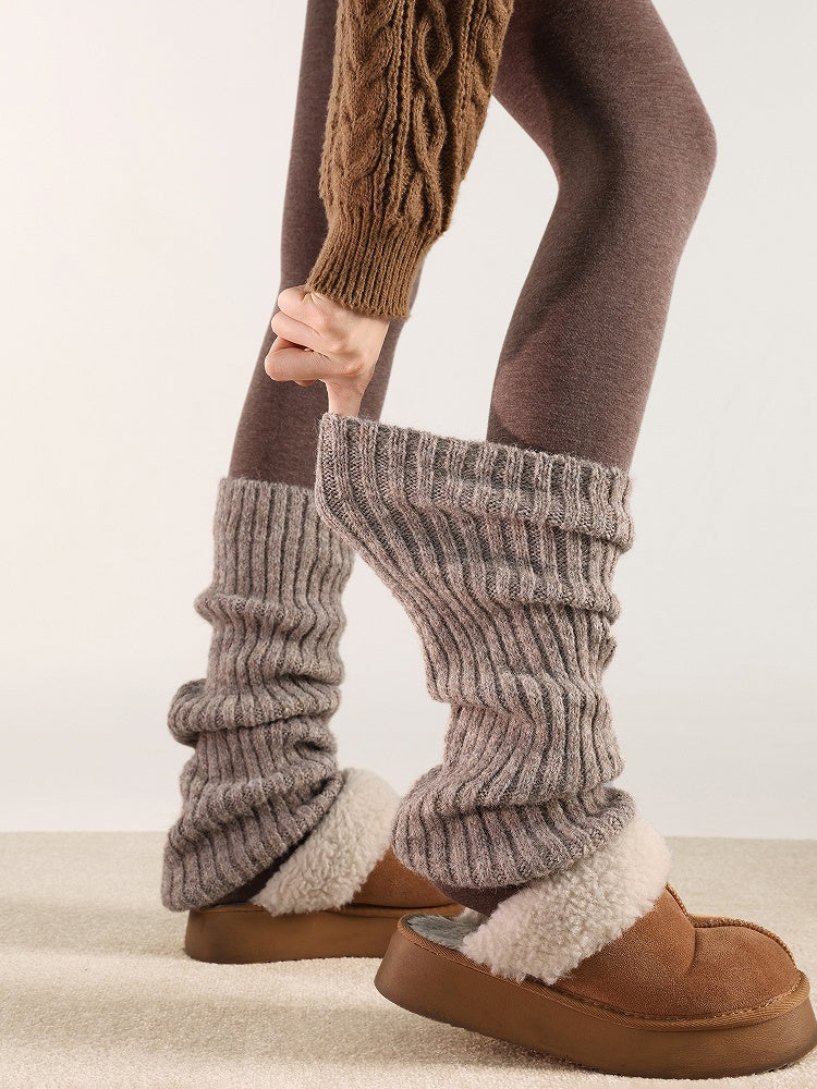 Warm Vertical Warmers Pattern 4 Striped Colors Leg