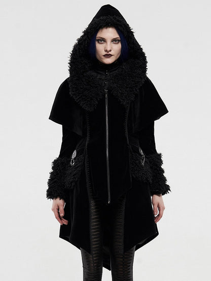 Cloaks Two Fake Black Gothic