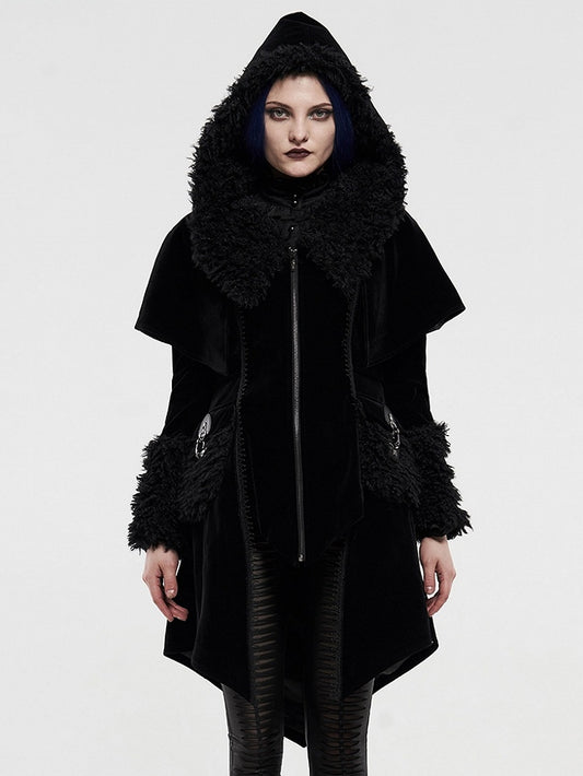 Cloaks Two Fake Black Gothic