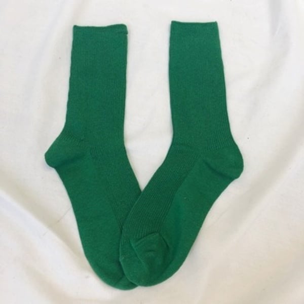 Cute Socks 10 JK Colors Cotton Solid-Color