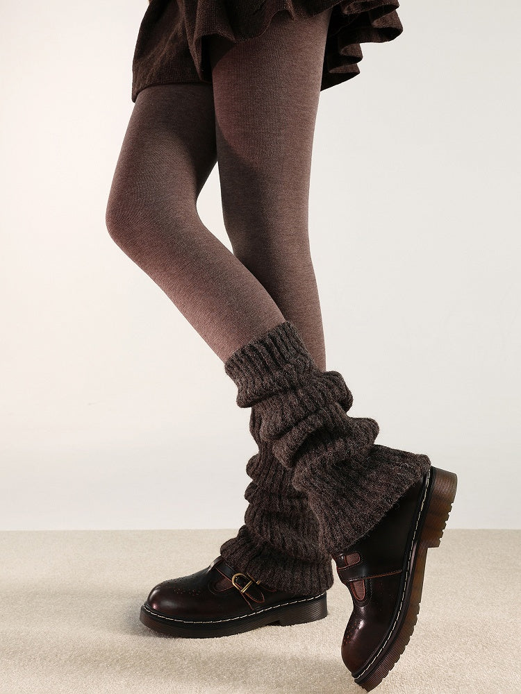 Warm Vertical Warmers Pattern 4 Striped Colors Leg