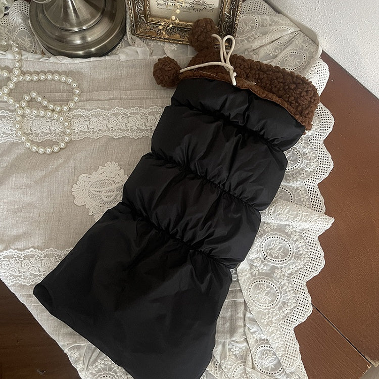 Pom-Pom Leg with Decorations Trim Warmers Fleece Colors 5 Puffer