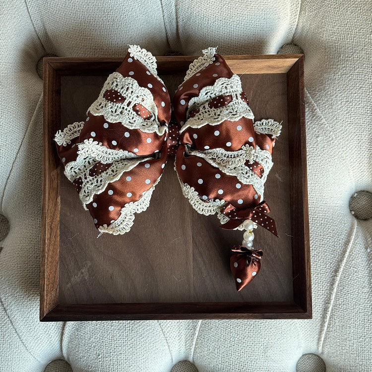 Lolita Sweet Dot 10-Color Polka Hairclip