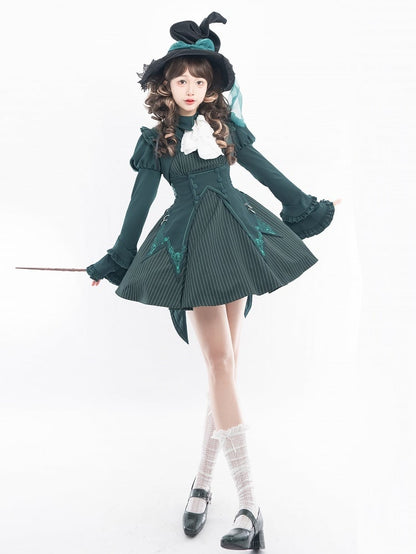 Black Under Bust Lace-up Side Waistcoat