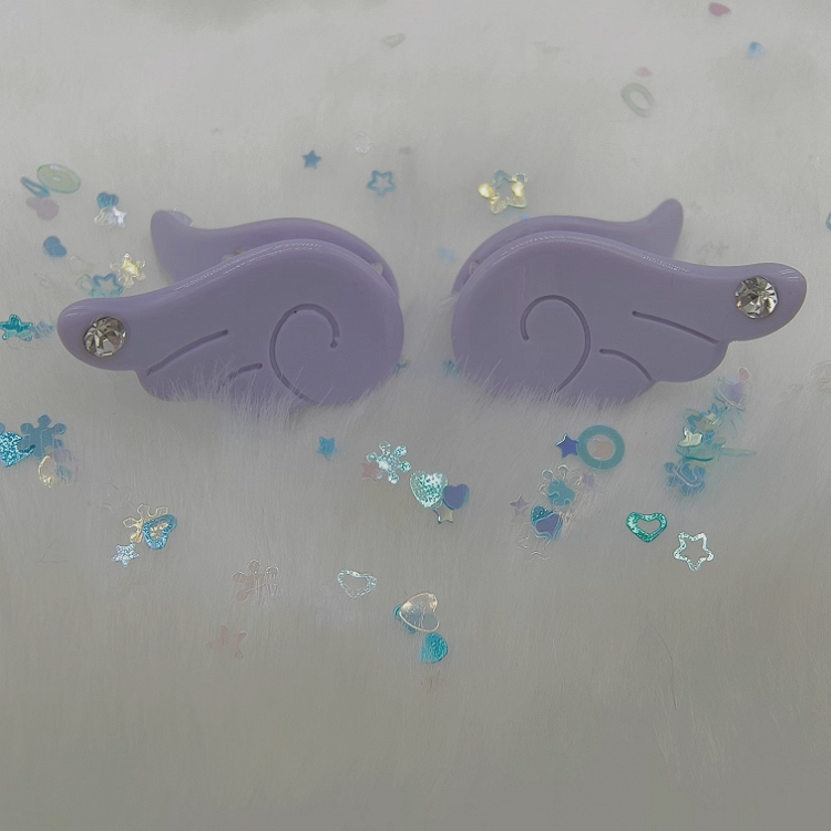 Clips Candy / Blue Claw Kawaii Pink White Yume Angel | Color Purple Wing