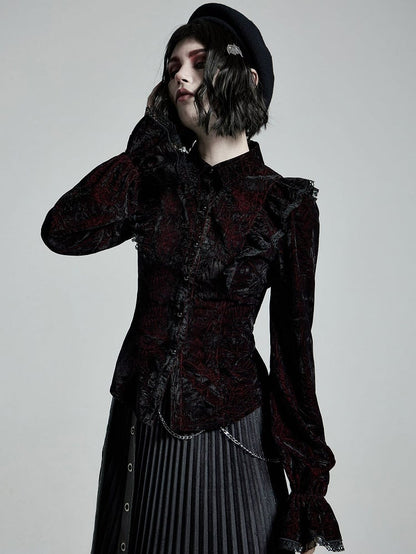 Goth Gorgeous Red Shirt