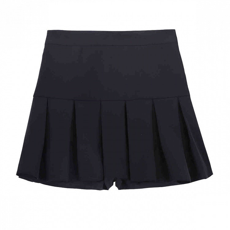 Pleat Skirt Black Box