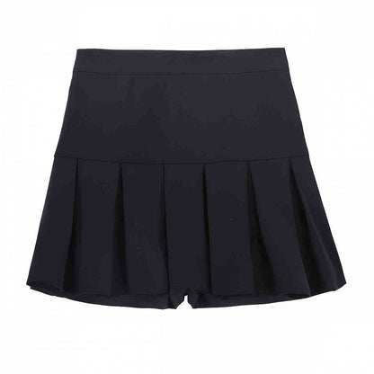 Pleat Skirt Black Box