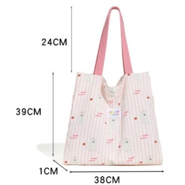 Details with Cute Bag Animal Canvas Print Colors 3