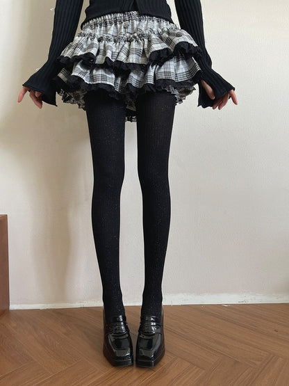 Colors Thread Tights Slimming Lurex 4