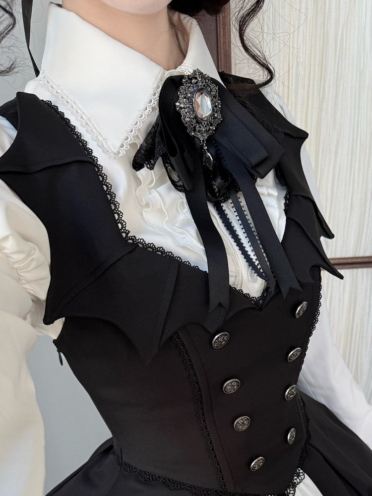 Black Crystal Bow Tie - The First Witch