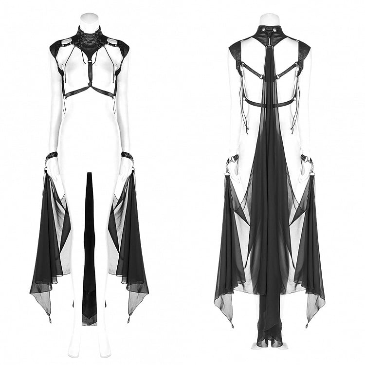 Bat Knight Heavy Dark Black Metal Cloak Night