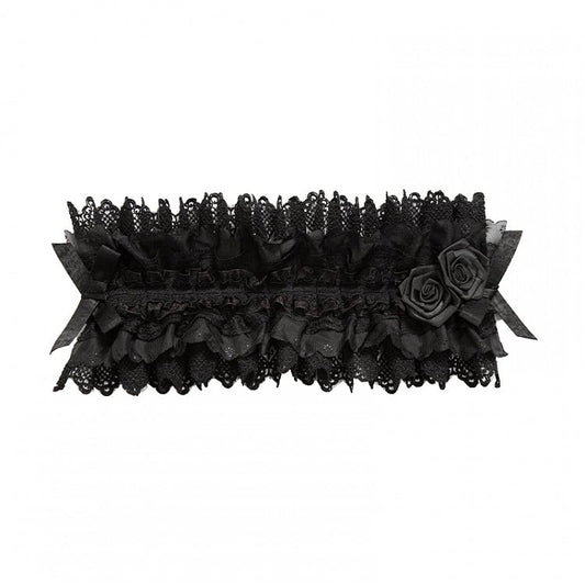 Black Roses Hairband